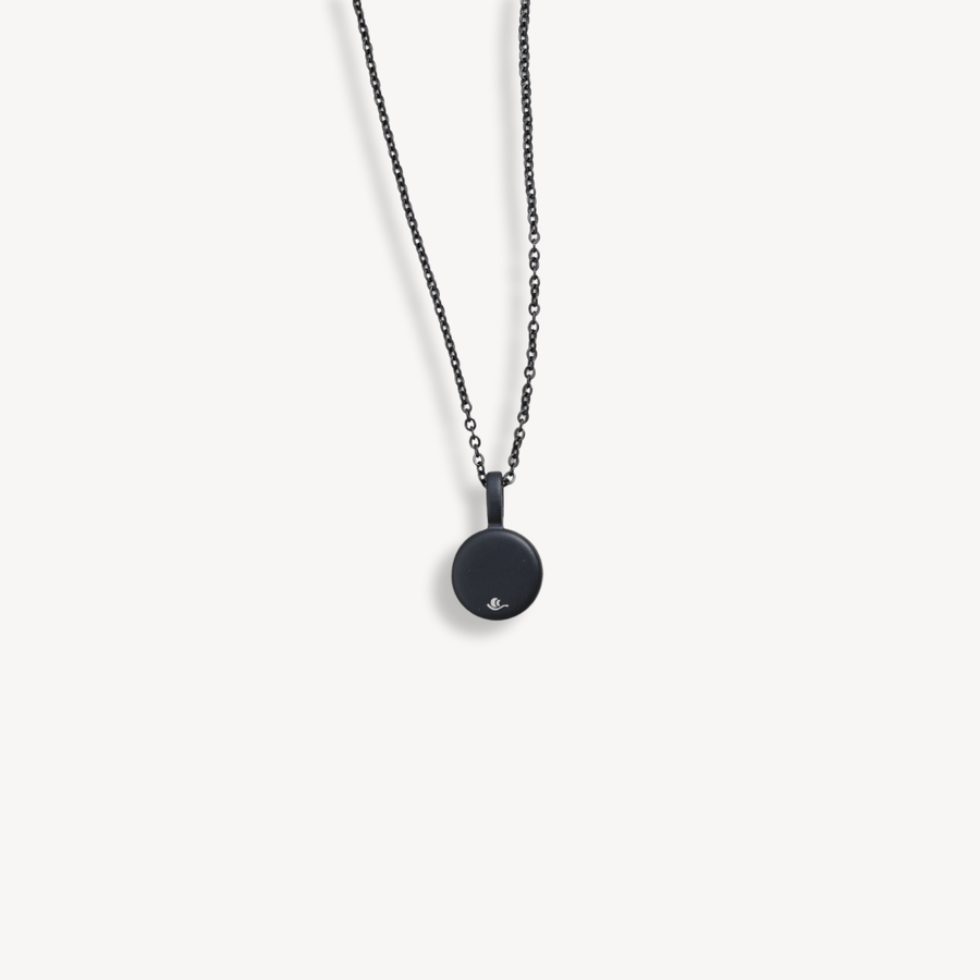 Sky Light Necklace in Black Matte