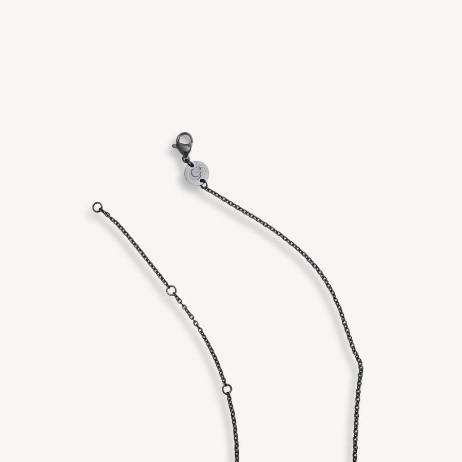 Sky Light Necklace in Black Matte