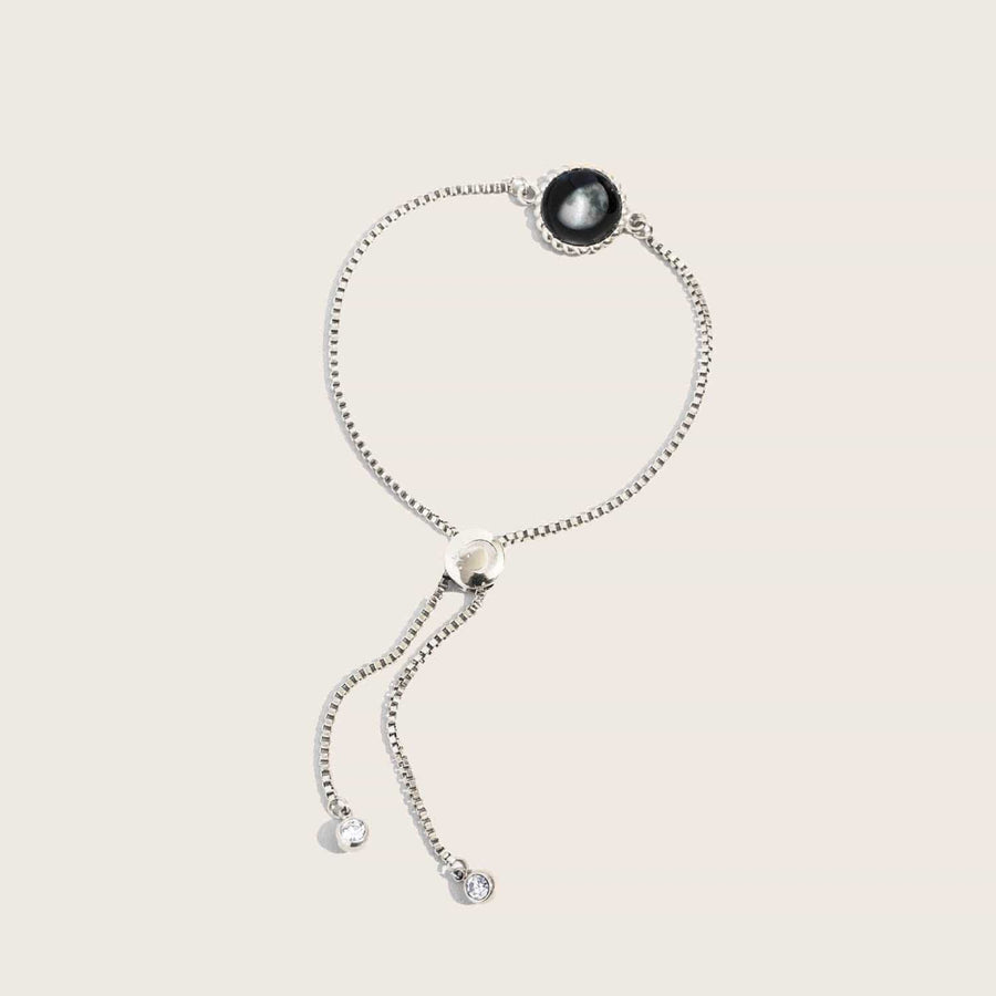Carina Twist and Engravable Bar Bracelet in Stainless Steel
