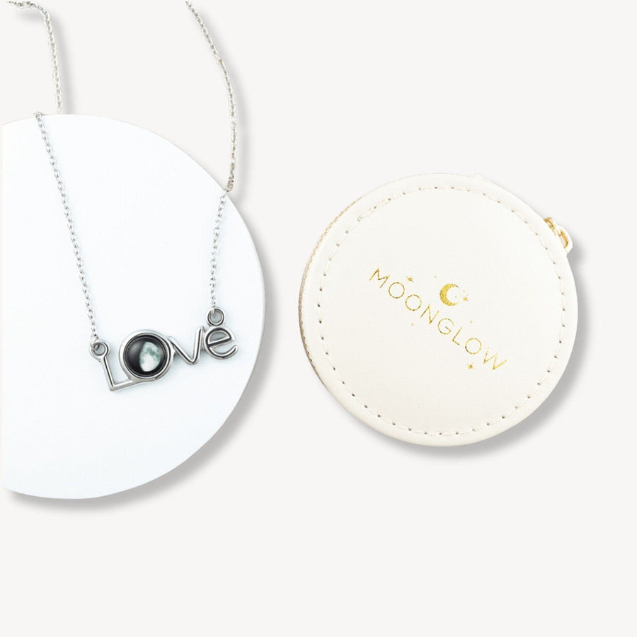 Luna Love Necklace and Travel Case Bundle