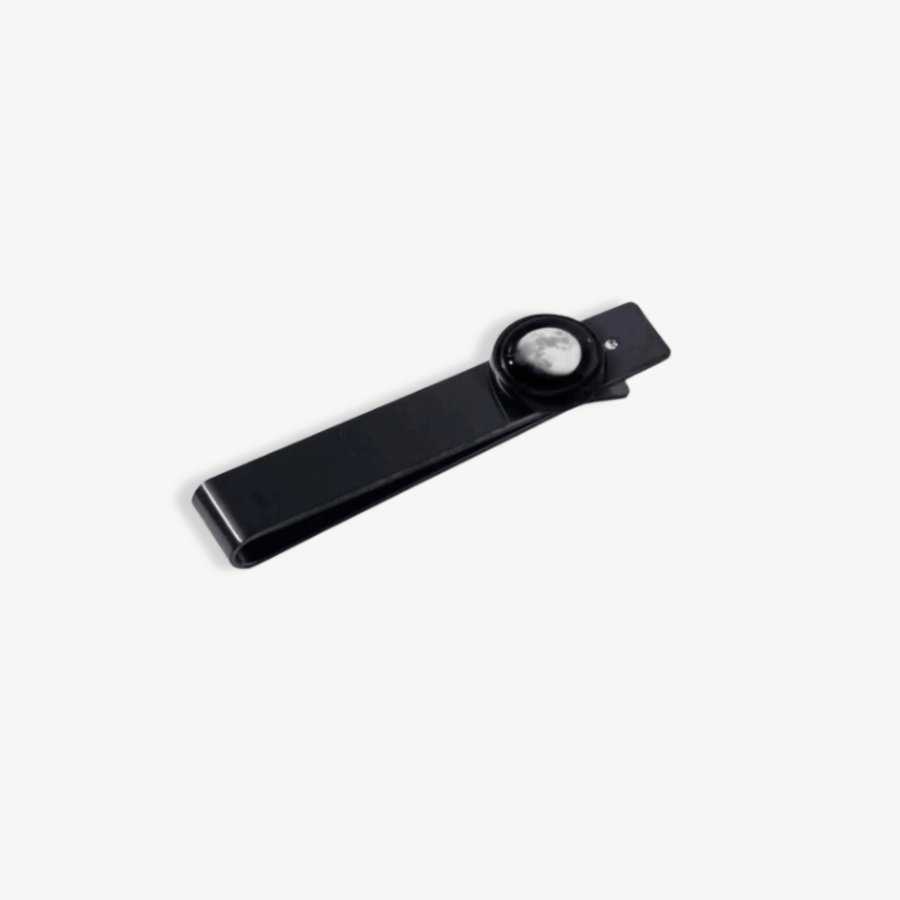 Titan bracelet and Tie bar in Black Bundle