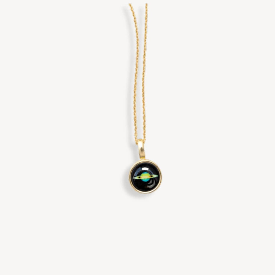 Cosmos Sky Light Necklace in Gold