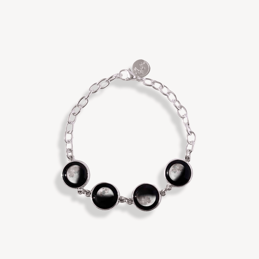 Tetrad Moon Charm Bracelet