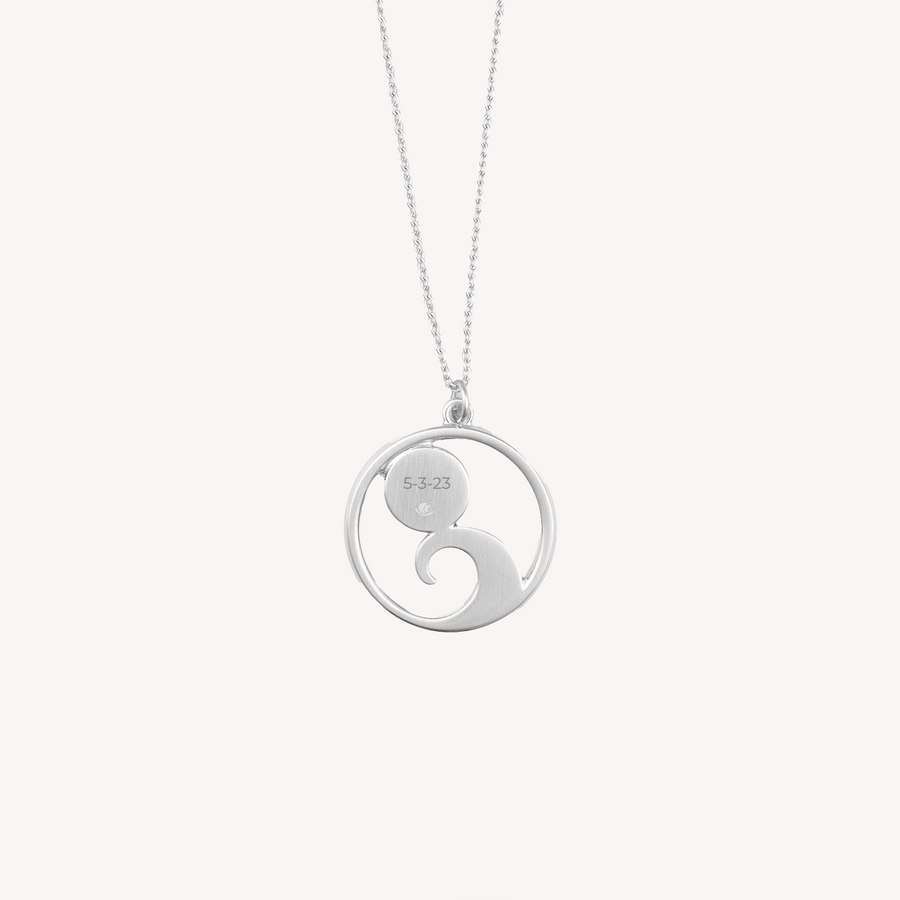 Pre-Order - Lunar Tide Necklace in Stainless Steel