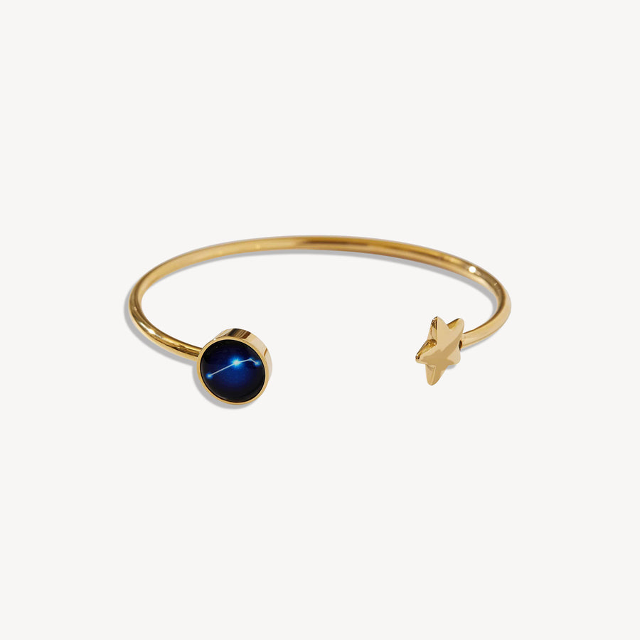 The Astral Starlight Cuff in Gold