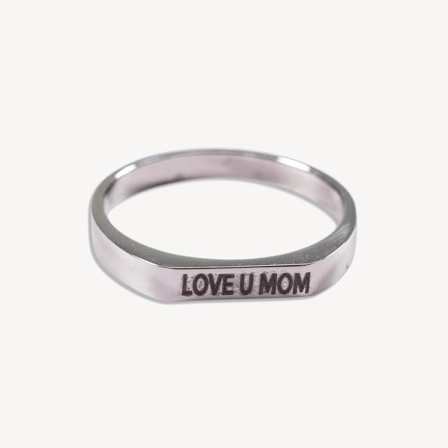 Love U Mom Ring